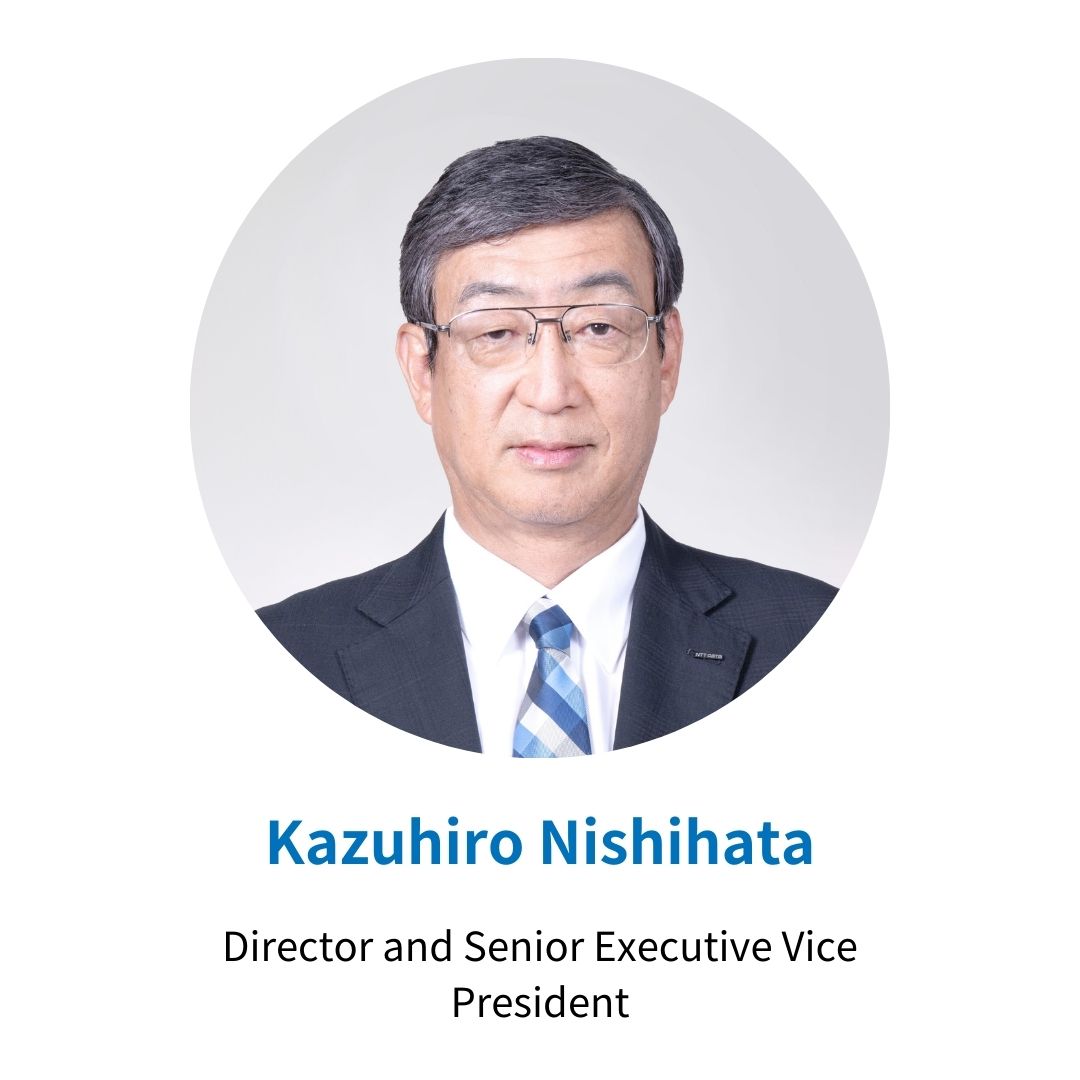 Kazuhiro Nishihata, Director and Senior Executive Vice President