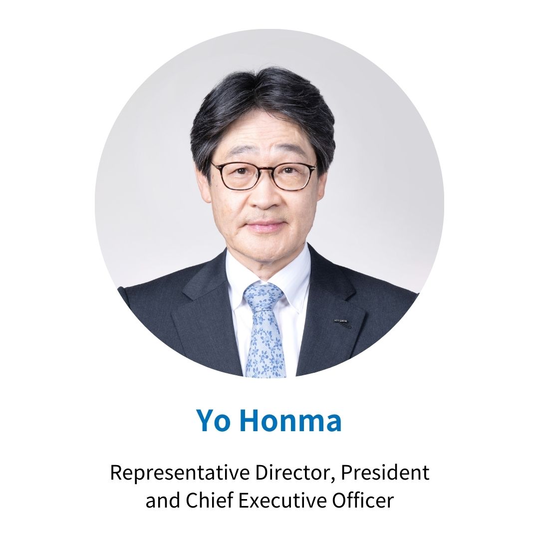 Yo Honma, Representative Director, President and Chief Executive Officer